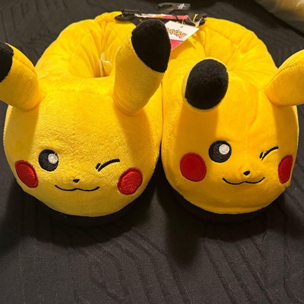 Pokemon Pikachu Yellow Kids Footies